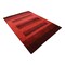 Edge Collections - 8' x 10' - Red - Hand Knotted Elegant Wool Area Rug - 1 Piece